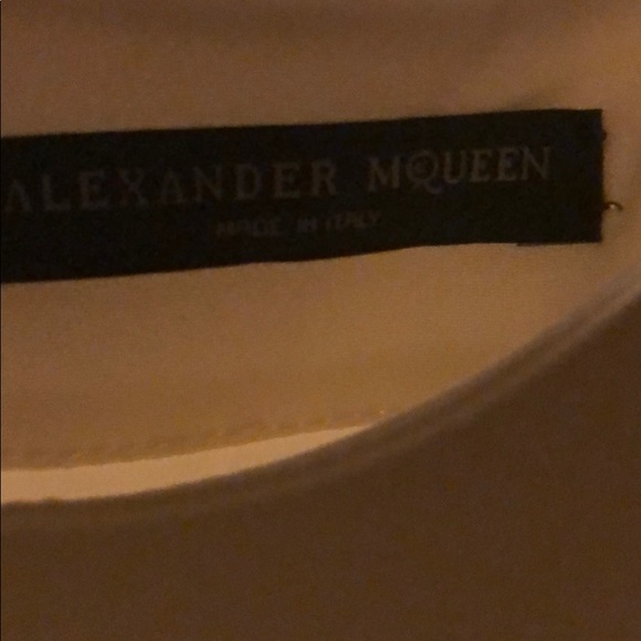Alexander McQueen Cream skit long sleeve dress - Picture 4 of 5